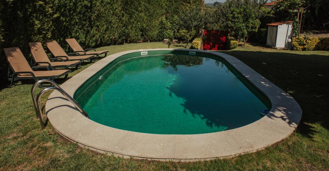 Casa De Marlaes Villa Lousada Esterno foto