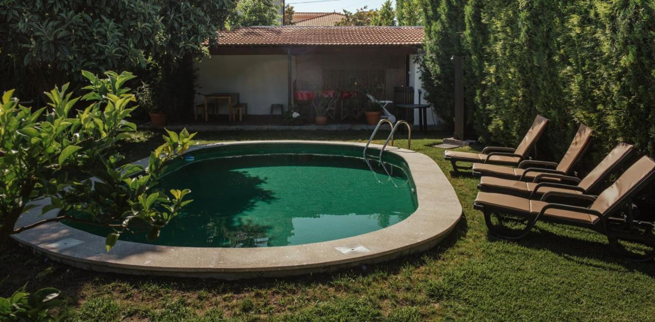 Casa De Marlaes Villa Lousada Esterno foto
