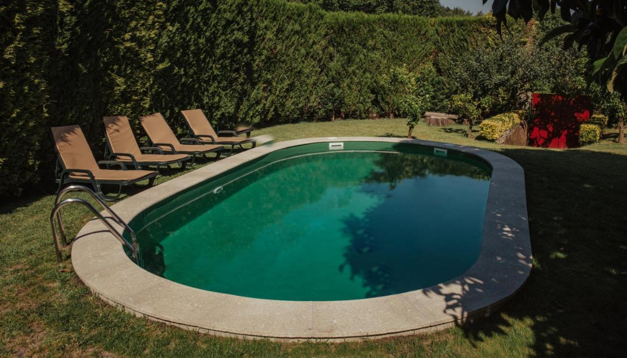 Casa De Marlaes Villa Lousada Esterno foto