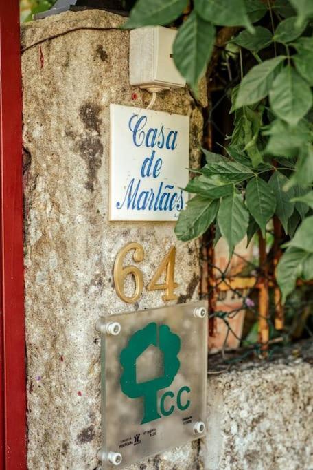 Casa De Marlaes Villa Lousada Esterno foto
