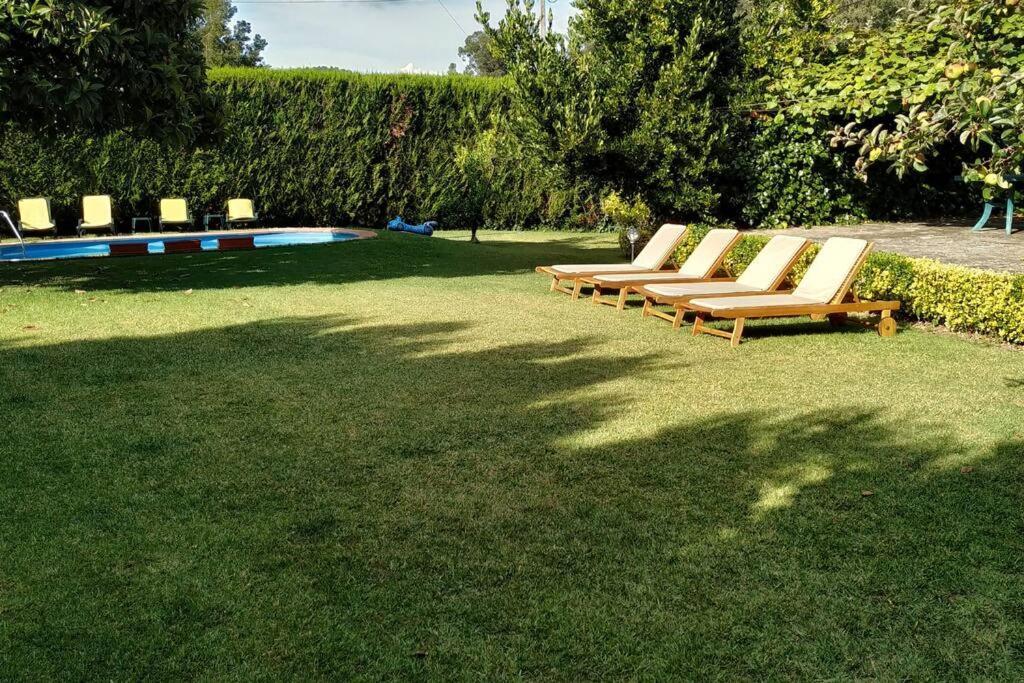 Casa De Marlaes Villa Lousada Esterno foto